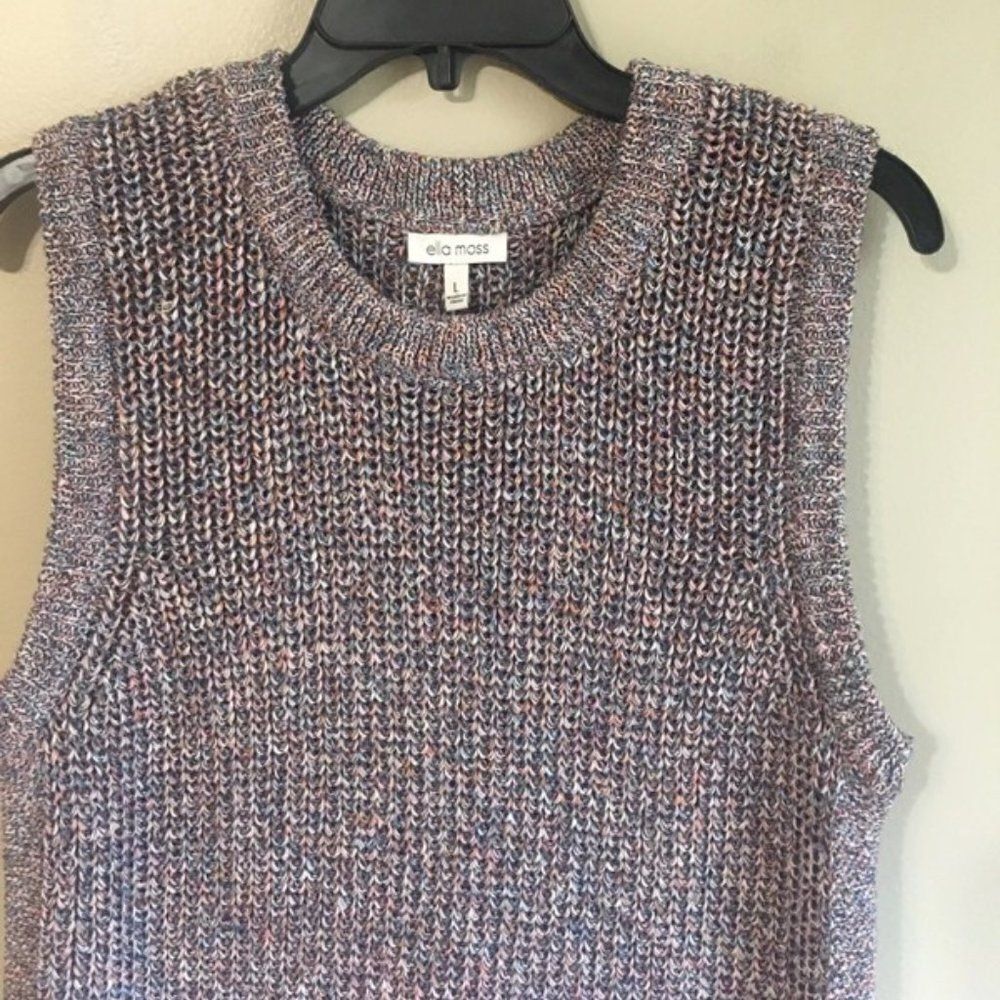 Ella Moss large sleeveless sweater - Picture 2 of 5